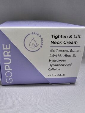 Gopure Tighten & Lift Neck Cream - Great Reviews!